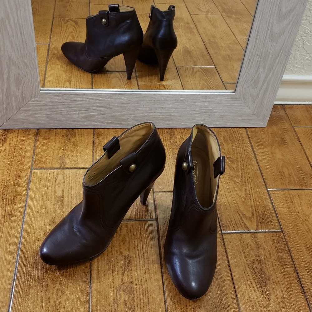 Coach Booties